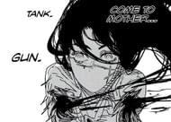 Yoru as seen in Chainsaw Man part 2 (Image via Shueisha)